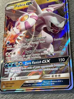 Palkia GX 101/156 Ultra Prism Pokemon Card Rare Holo Full Art 2018 Pokemon Card - Image 2
