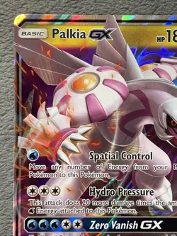 Palkia GX 101/156 Ultra Prism Pokemon Card Rare Holo Full Art 2018 Pokemon Card - Image 4