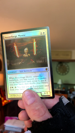 MTG - Stoneforge Mystic - FOIL - World Wake - Altered - Read - Watch Item Video! - Image 2