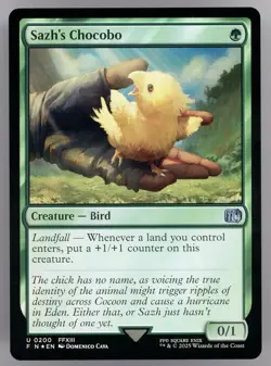 Sazh's Chocobo Final Fantasy Foil - Image 1