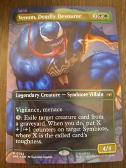 Venom, Deadly Devourer (Borderless) Marvel's Spider-Man: Eternal-Legal Foil - Image 1