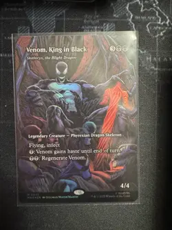Magic the Gathering - Venom, King in Black (Borderless) (MAR) (FOIL) #22 - Image 1