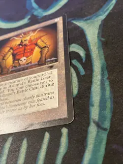 Vintage 1994 Magic the Gathering MTG 1x Ashnod's Battle Gear Antiquities - Image 3