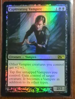 MTG Captivating Vampire Core Set 2011 (M11) Foil - Image 1