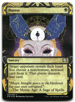 MTG Duress FOIL U Strixhaven: Mystical Archives 29 LP - Image 1