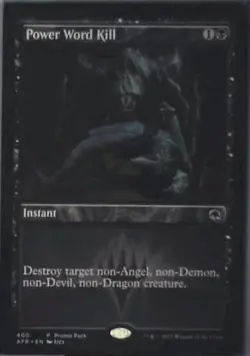 Power Word Kill - Promo Pack: Adventures in the Forgotten Realms: #400 Nm R26 - Image 1