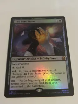 Magic The Gathering Spiderman- The Soul Stone Foil 0066 Near Mint - Image 1