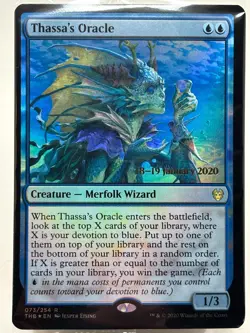 Thassa's Oracle MINT* FOIL PRERELEASE Theros Beyond Death 073/254 -UnltdCards - Image 1