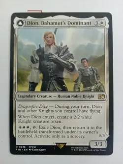 Dion, Bahamut's Dominant Final Fantasy Regular Mint Pack Fresh - Image 1