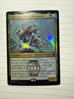 Adrix and Nev Twincasters Foil Commander 2021 Near Mint Condition - Image 1