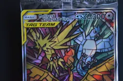 Pokemon TCG Hidden Fates Moltres & Zapdos & Articuno GX SM210 Sealed Promo #JQ - Image 2
