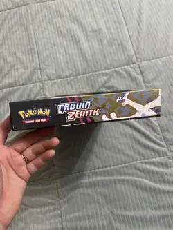 Pokemon Unown & Lugia V Special Collection Sealed Crown Zenith Box Pin & 5 Packs - Image 5