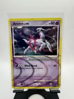 Pokemon Platinum Arceus AR7 Holo Rare - Image 1