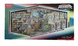 Pokemon Prismatic Evolution Lucario & Tyranitar EX Premium Collection BRAND NEW - Image 1