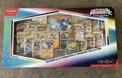 Pokemon Prismatic Evolution Lucario & Tyranitar EX Premium Collection BRAND NEW - Image 3
