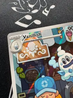 Vanillish 190/182 Pokemon TCG S&V Paradox Rift Illustration Rare English - Image 3
