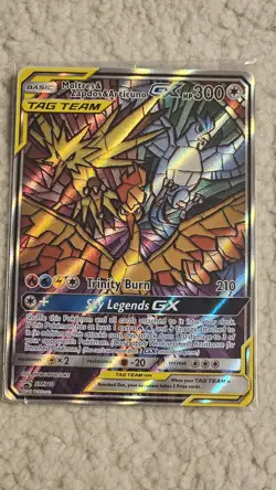 Moltres, Zapdos, Articuno GX - SM210 Black Star Promo - Pokemon TCG - Sealed - Image 2