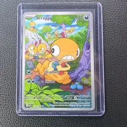 🔥Pokemon TCG-Scraggy-138/086-Sv: White Flare-Illustration Rare-Holo-M/NM!🔥 - Image 1