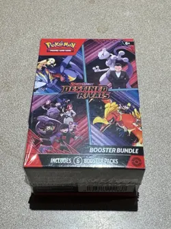 New Pokemon TCG Scarlet & Violet Destined Rivals Booster Bundle (Factory Sealed) - Image 1