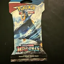 Pokemon Sword & Shield Battle Styles Sleeved Booster EMPOLEON FACTORY SEALED - Image 1