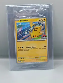 Pikachu Mew SVP 190 Sealed Promo 2024 Pokemon Worlds Championship - Image 1