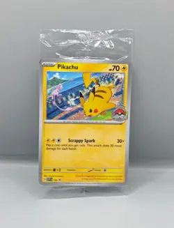 Pikachu Mew SVP 190 Sealed Promo 2024 Pokemon Worlds Championship - Image 2