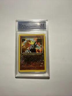 2001 POKEMON GAME MOVIE POKEMON 3 MOVIE PROMO #34 ENTEI-REVERSE FOIL CC&G 6.5 - Image 1