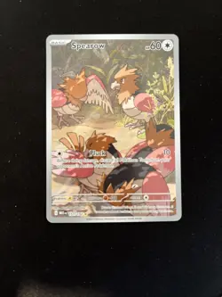 Pokemon TCG - Spearow 151/132 Illustration Rare - Pack Fresh - Mega Evolution - Image 1
