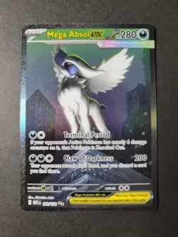 Mega Absol ex 180/132 Special Illustration Rare Pokemon Mega Evolution - Image 1