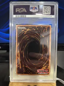 PSA 9 Thunder Dragon Colossus OP10-EN001 Ultimate Rare Yugioh - Image 2