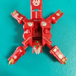 Bakugan Spyderfencer Red Pyrus Maxus Dragonoid Trap Battle Brawlers 009 - Image 3