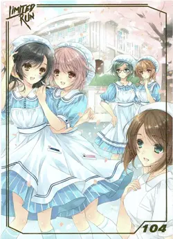 Nurse Love Addiction Limited Run Games Gold Trading Card #170 New No Creases - Image 1