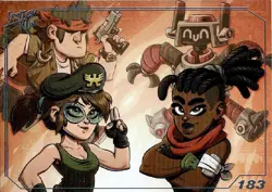 Mercenary Kings Limited Run Games Silver Trading Card #183 New No Creases - Image 1