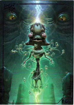 Munch's Oddysee Limited Run Games Silver Trading Card #181 New No Creases - Image 1