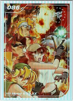 Metal Slug XX #086 Limited Run Games Silver Trading Card New No Creases or Tears - Image 1