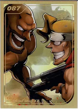 Metal Slug XX #087 Limited Run Games Gold Trading Card New No Creases or Tears - Image 1