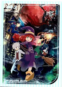 Mystik Belle Limited Run Games Silver Trading Card #013 New No Crease or Tears - Image 1