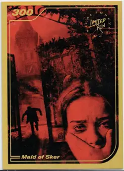 Maid of Sker Limited Run Games Gold Trading Card #300 New NO Tears or Creases - Image 1