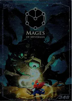 Mages of Mystralia Limited Run Games Silver Trading Card #348 New Mint - Image 1