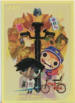 Knights & Bikes Limited Run Games Silver Trading Card #246 New No Creases Mint - Image 1