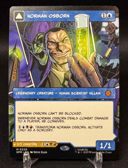 Norman Osborn / Green Goblin 0220 (Borderless) MTG Magic Marvel's Spider-Man NM - Image 1