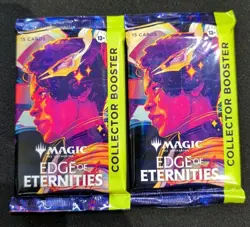 (LOT OF 2) MTG Magic the Gathering - Edge of Eternities Collector Booster Packs - Image 1
