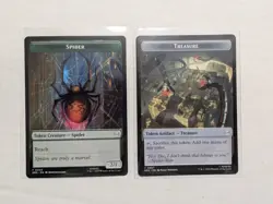 2025 MTG Magic the Gathering - Spider-Man - Spider 3 / Treasure 7 - Token - Image 1