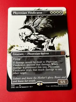 1x SHOWCASE PHYREXIAN VINDICATOR - PHYREXIA - MTG - Magic the Gathering - Image 1