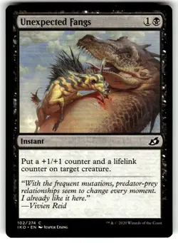 Unexpected Fangs Ikoria: Lair of Behemoths Regular MTG - Image 1