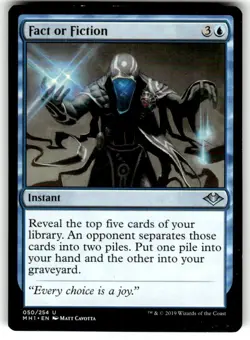 Fact or Fiction Modern Horizons Regular MTG - Image 1