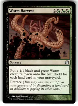 Worm Harvest Modern Masters Regular MTG - Image 1