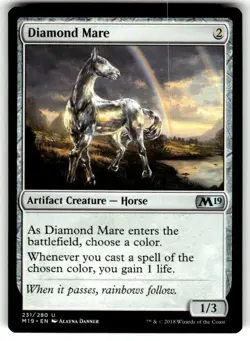 Diamond Mare Core Set 2019 Regular MTG - Image 1
