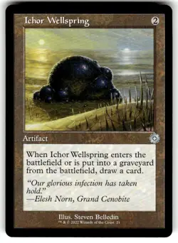 Magic: The Gathering Artifact Ichor Wellspring Retro Frame MTG Uncommon Regular - Image 1