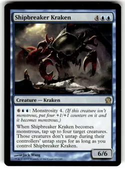 Shipbreaker Kraken Theros Regular MTG - Image 1